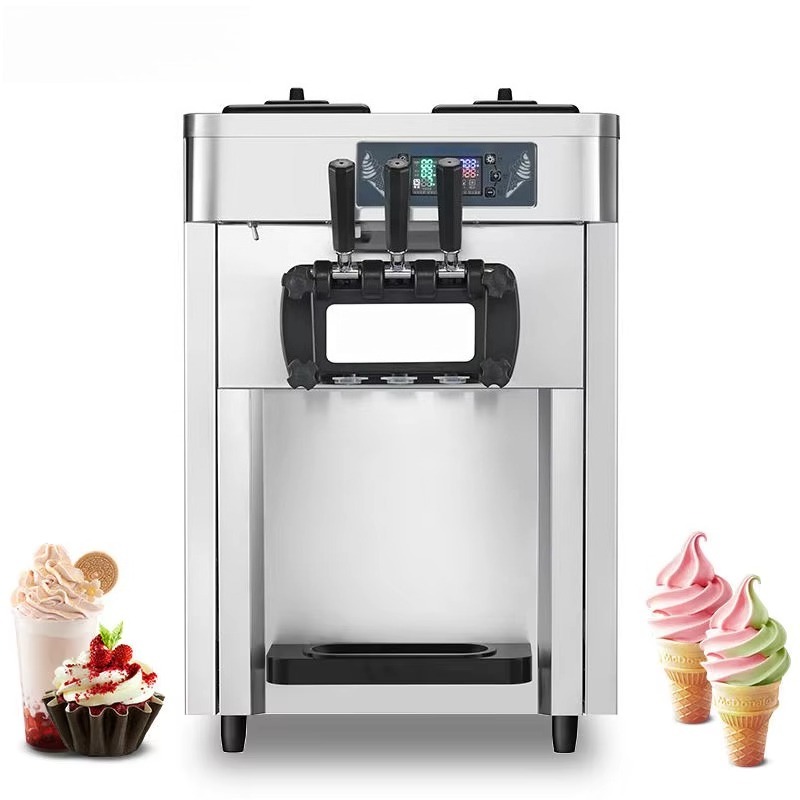 Commercial Ice Maker - Professional Commercial Automatic Ice Cream Machine