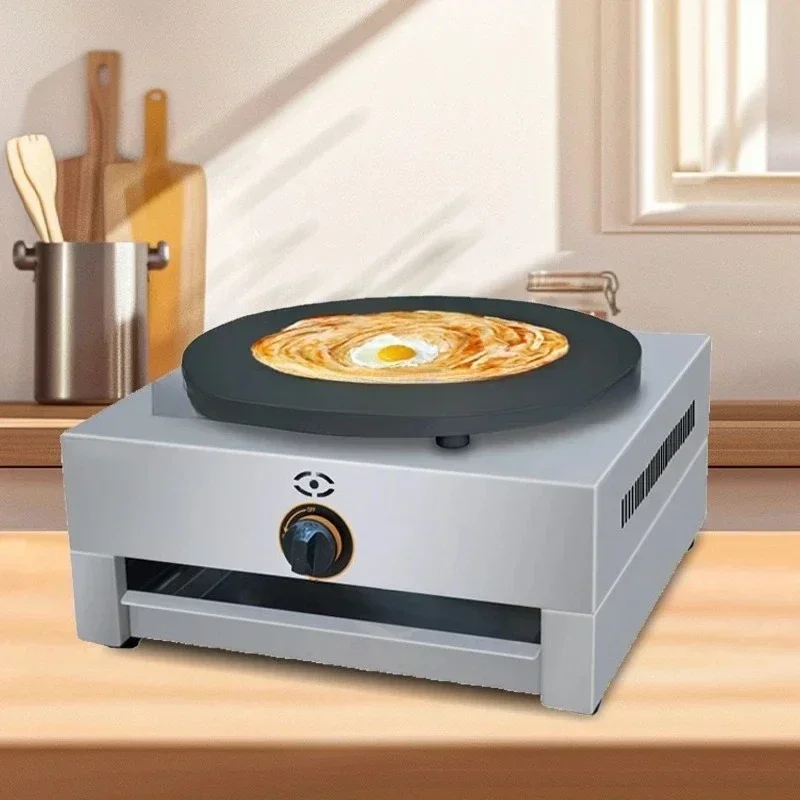 Crepe Maker Griddle - 2800Pa Commercial Pancake 40cm Cooking Suace