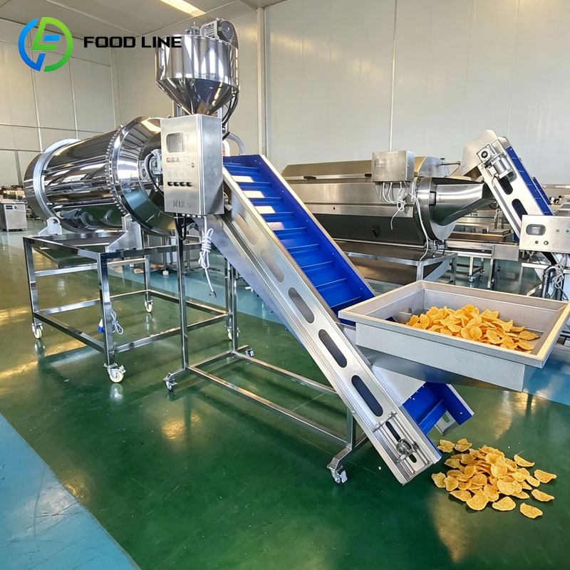 Commercial Popcorn Machine - Food Flavoring Machine Commercial Snack Seasoning