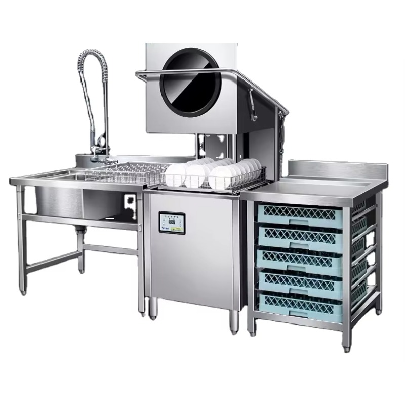Commercial Kitchen Usa - Custom Restaurant Kitchen Freestanding Automatic Hood