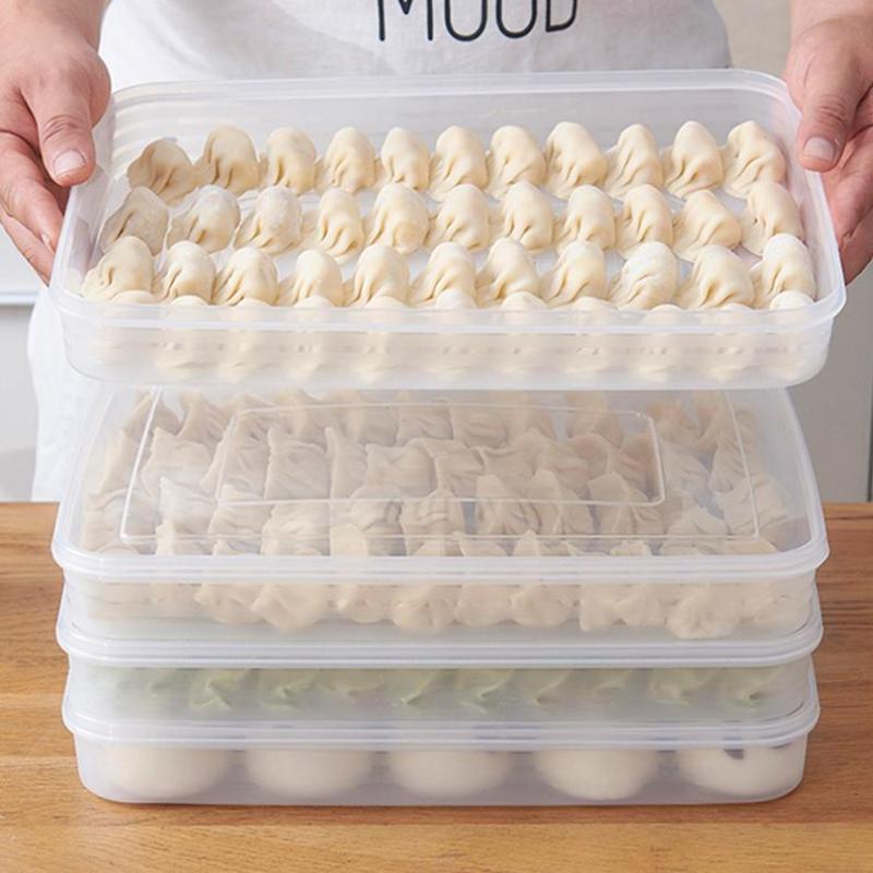 Commercial Kitchen Organiser - New·Kitchen Storage Box Refrigerator Organizer Transparent