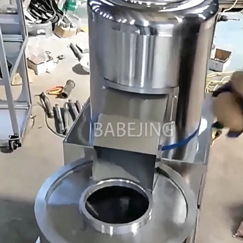 Commercial Kitchen Cleaning - Electric Potato Cleaning Slicer Industrial Machinery
