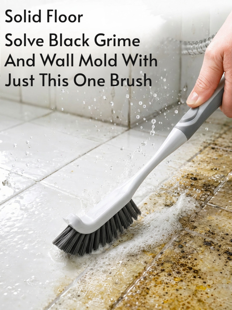 Commercial Kitchen Cleaning - Scrub Brush Set with Hard Bristle,