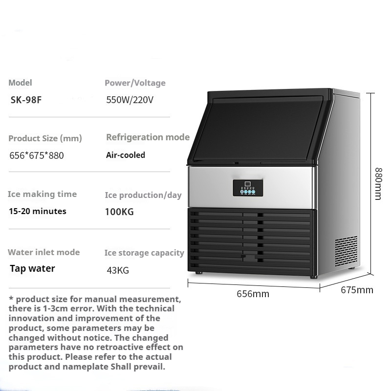 Hot Sale Stainless Steel Ice M - đánh giá và giá Commercial Ice Maker