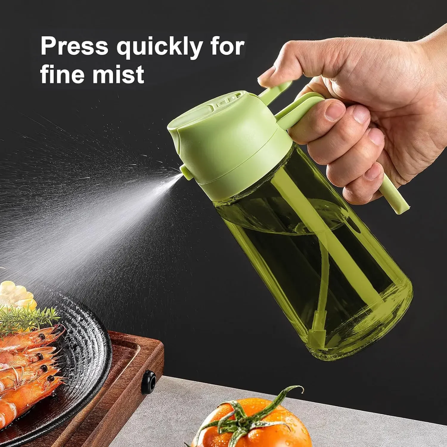 2in1 Black Glass Olive Oil Spr - đánh giá và giá Commercial Kitchen Sprayer