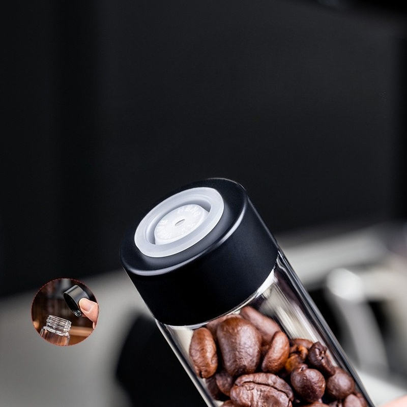 JUSTINLAU Glass Coffee Bean St - đánh giá và giá Commercial Kitchen Organiser