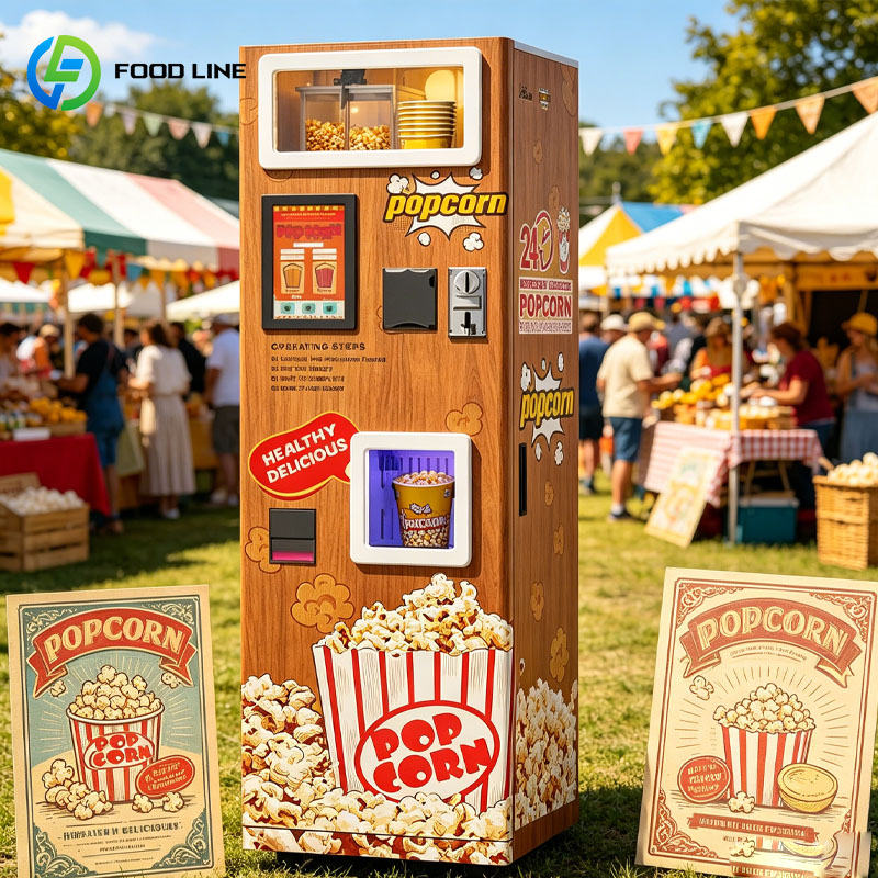 Popcorn Vending Machine Commer - đánh giá và giá Commercial Popcorn Machine