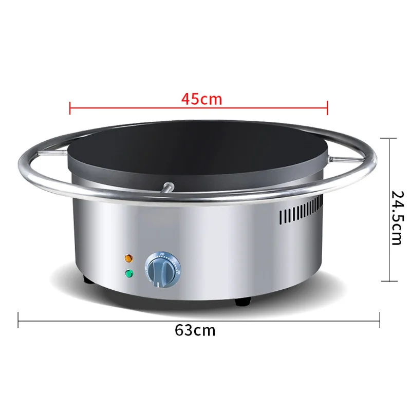 Manual Rotating Electric Panca - đánh giá và giá Crepe Maker Griddle