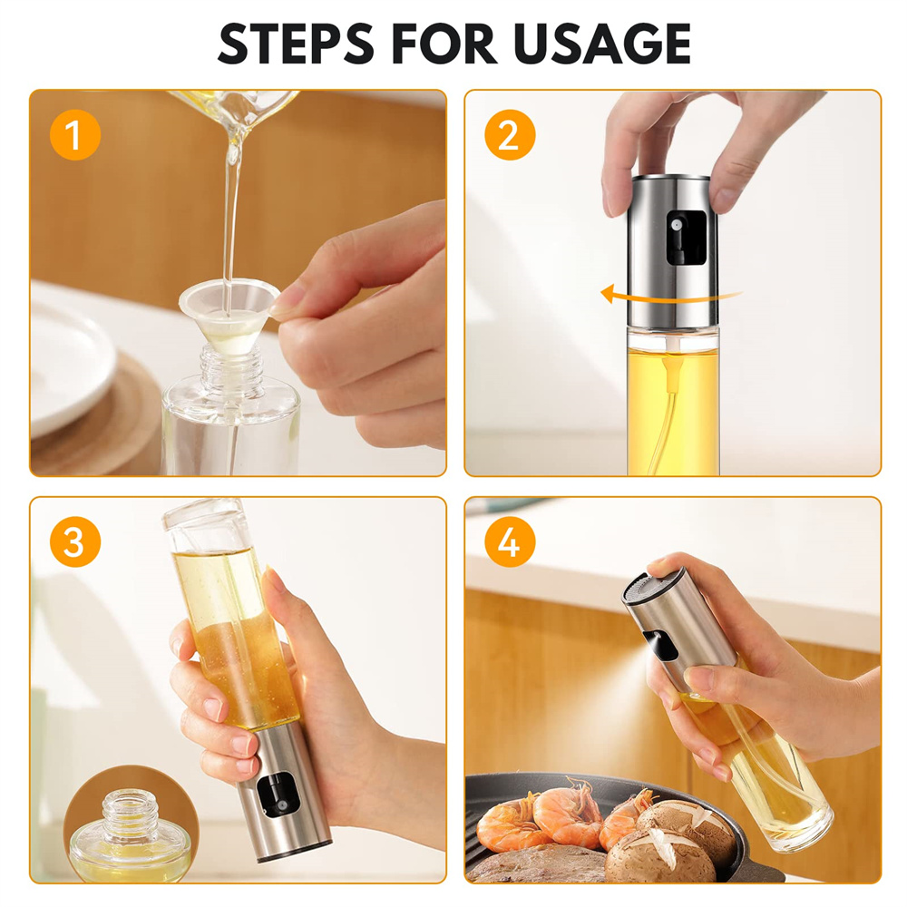 Glass Oil Sprayer for Cooking  - đánh giá và giá Commercial Kitchen Sprayer