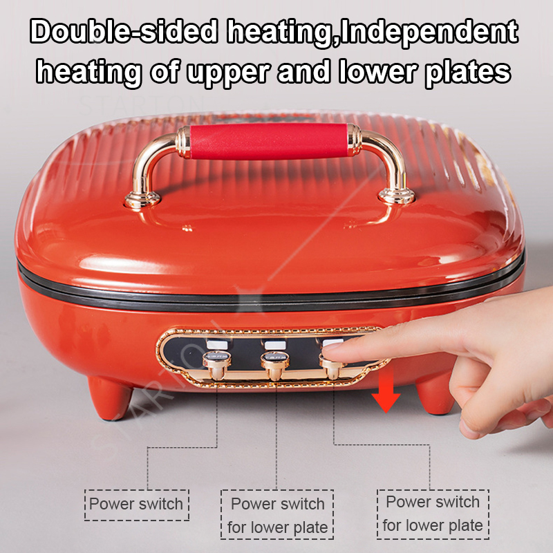Crepe Maker Double Side Heatin - đánh giá và giá Crepe Maker Griddle