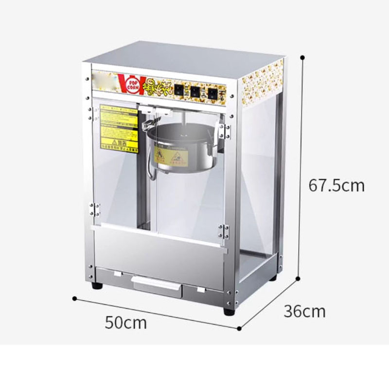 Fully Automatic Commercial Pop - đánh giá và giá Commercial Popcorn Machine
