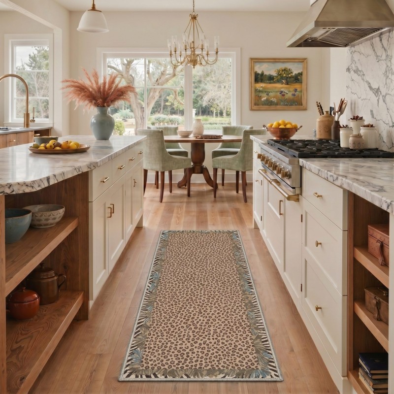 Mushroom Butterfly Runner Rug  - đánh giá và giá Commercial Kitchen Background