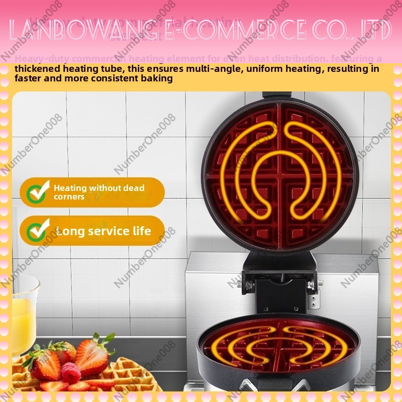 Rotating Waffle Maker Griddle  - đánh giá và giá Crepe Maker Griddle