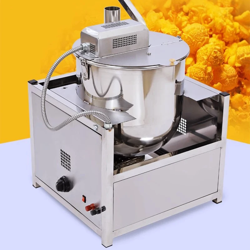 Gas/Electromagnetic Heating Fu - đánh giá và giá Commercial Popcorn Machine