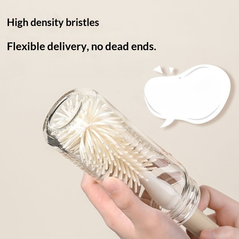 3Pcs Silicone Bottle Brush Set - đánh giá và giá Commercial Kitchen Cleaning