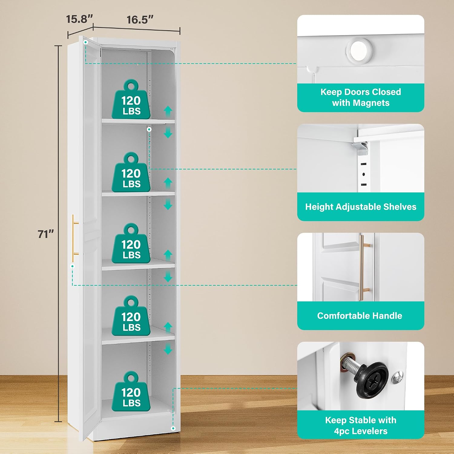 Tall Narrow Storage Cabinet Wi - đánh giá và giá Commercial Kitchen Organiser