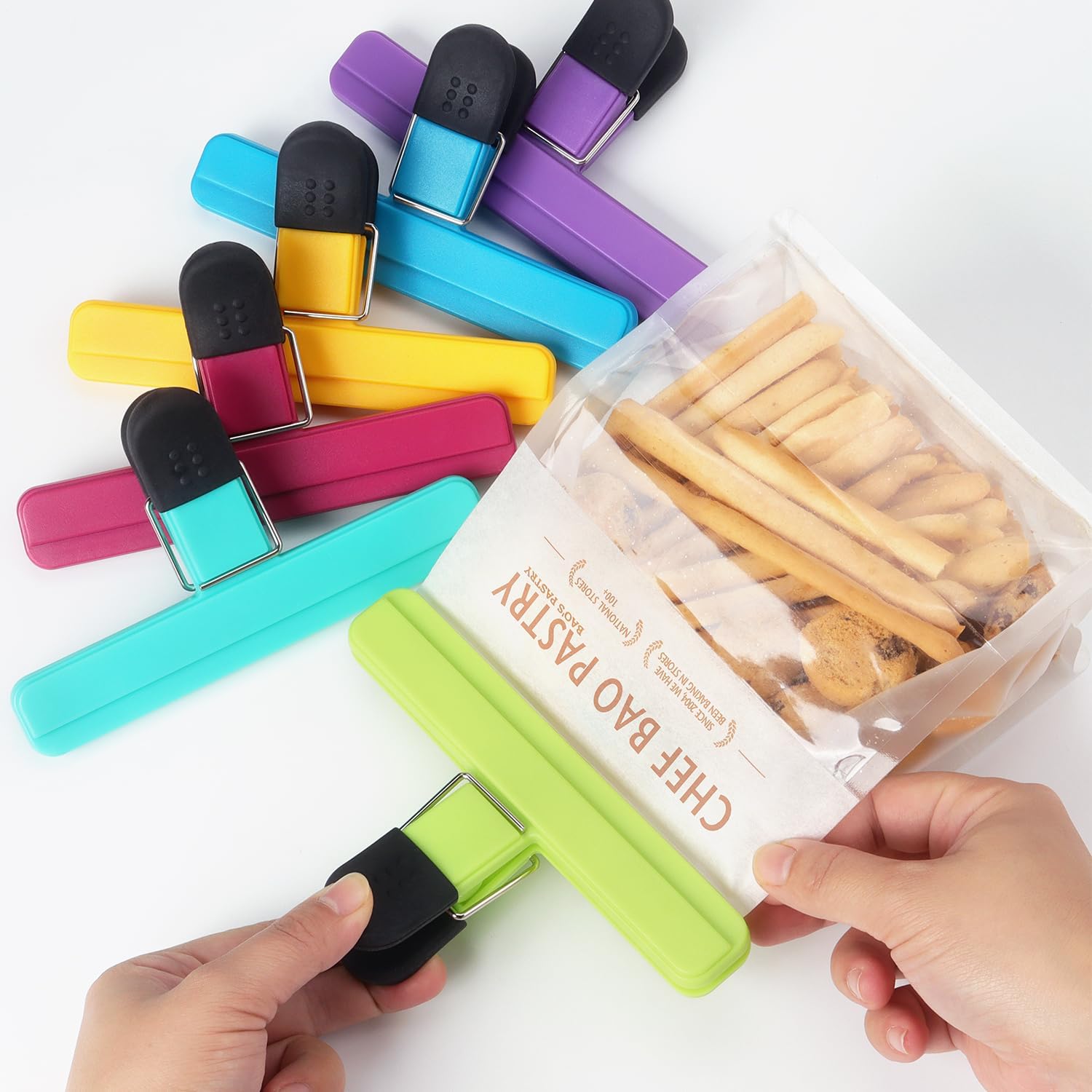 3-12PCS Multi Purpose Sealing  - đánh giá và giá Commercial Kitchen Organiser