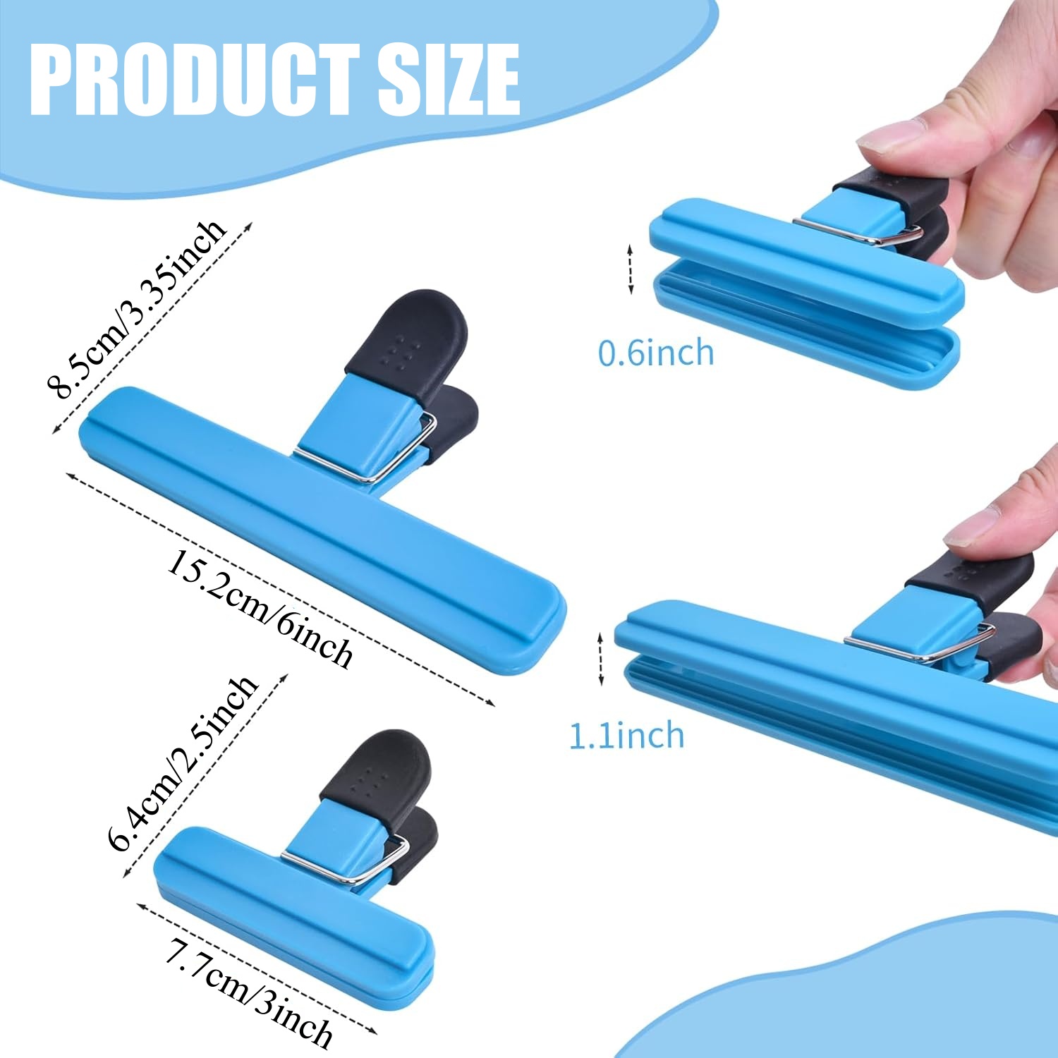 3-12PCS Multi Purpose Sealing  - đánh giá và giá Commercial Kitchen Organiser