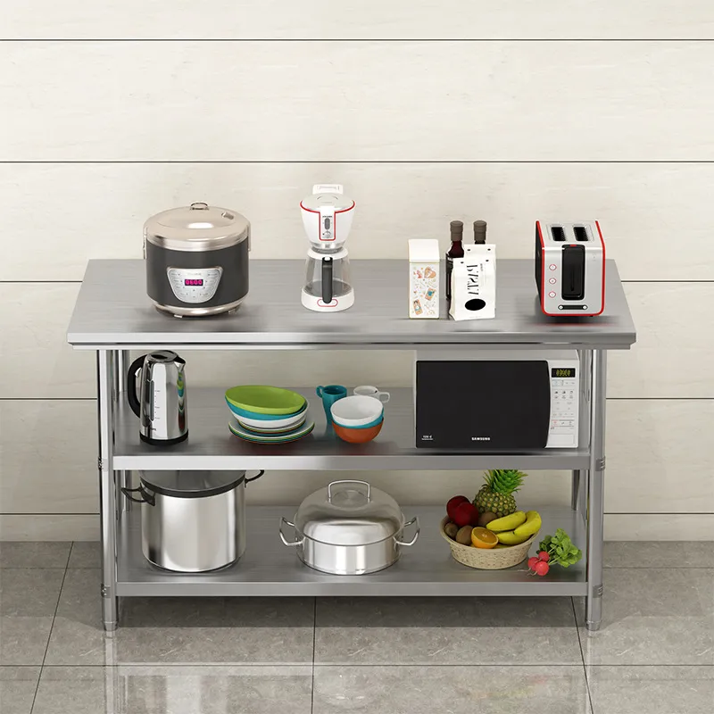 Stainless Steel Workbench Kitc - đánh giá và giá Commercial Kitchen Prep Table