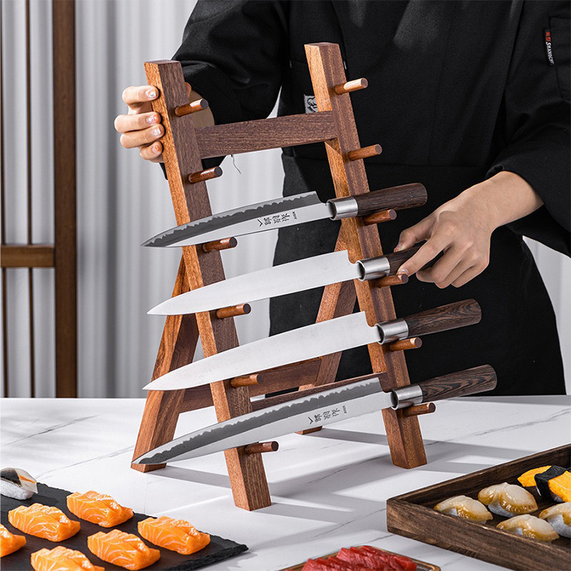 Japanese Style Sushi Sashimi D - đánh giá và giá Commercial Kitchen Knife Storage