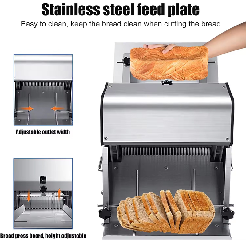 Electric Bread Slice Cutter Co - đánh giá và giá Commercial Bread Slicer