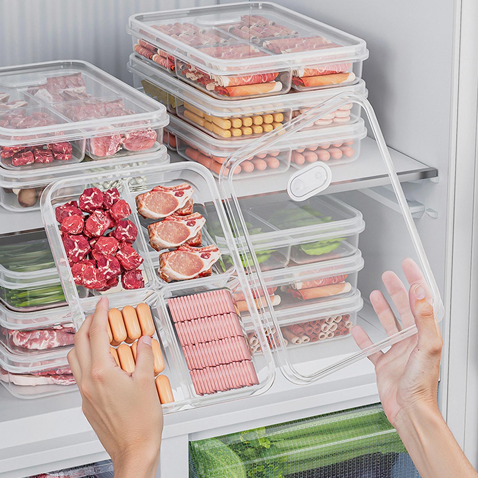 1PC Refrigerator Storage Box M - đánh giá và giá Commercial Kitchen Organiser