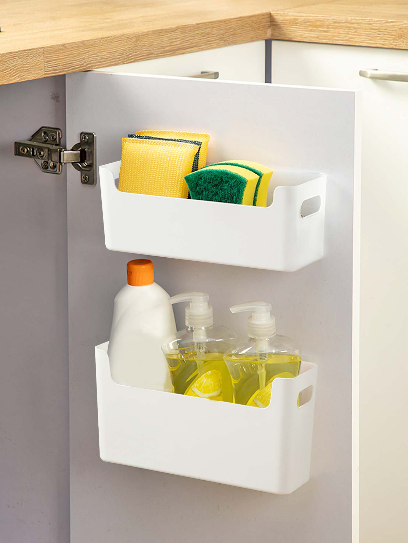 Punch Free Cabinet Door Organi - đánh giá và giá Commercial Kitchen Organiser