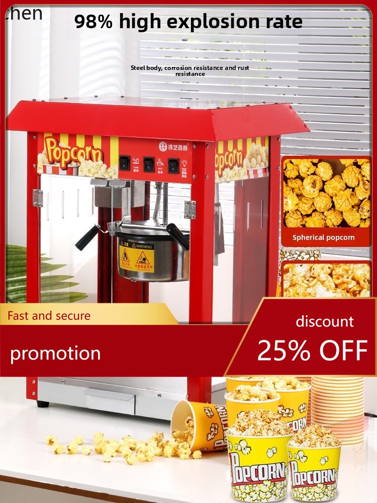 HXL Popcorn Machine Stall Full - đánh giá và giá Commercial Popcorn Machine