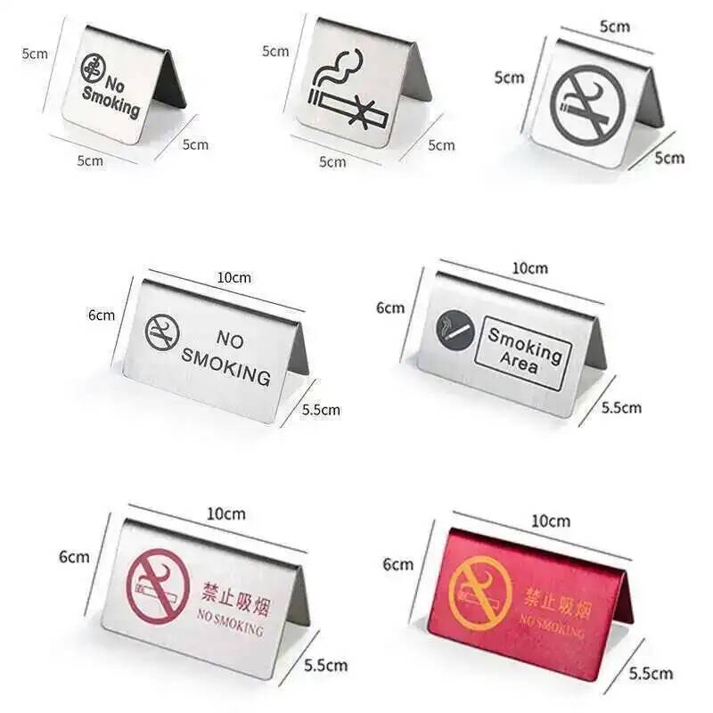 5pcs Metal No Smoking Warning  - đánh giá và giá Commercial Kitchen Prep Table
