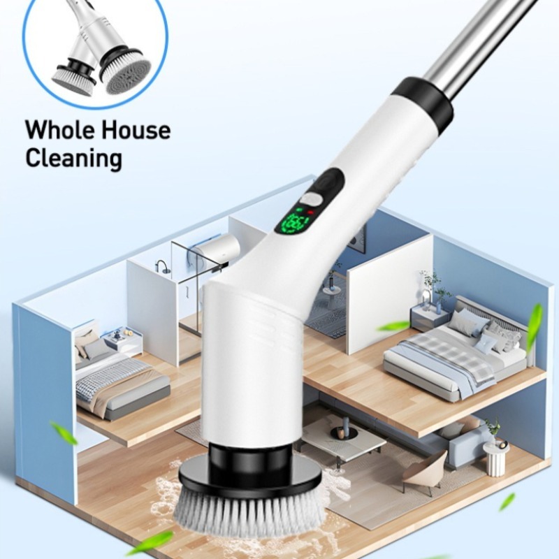 Electric Spin Scrubber 9 in 1  - đánh giá và giá Commercial Kitchen Cleaning