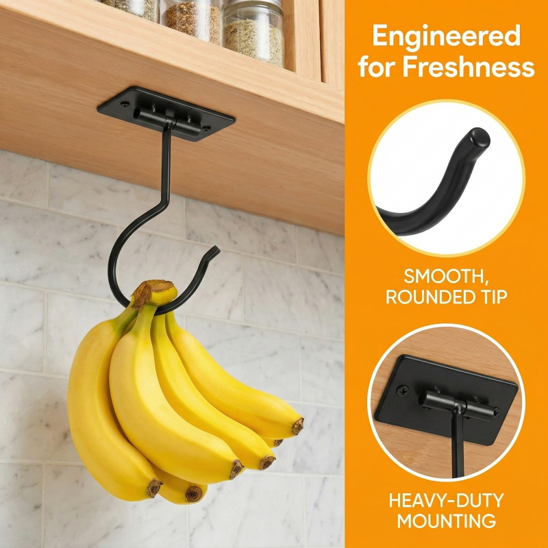 Black Metal Self-Adhesive Bana - đánh giá và giá Commercial Kitchen Organiser