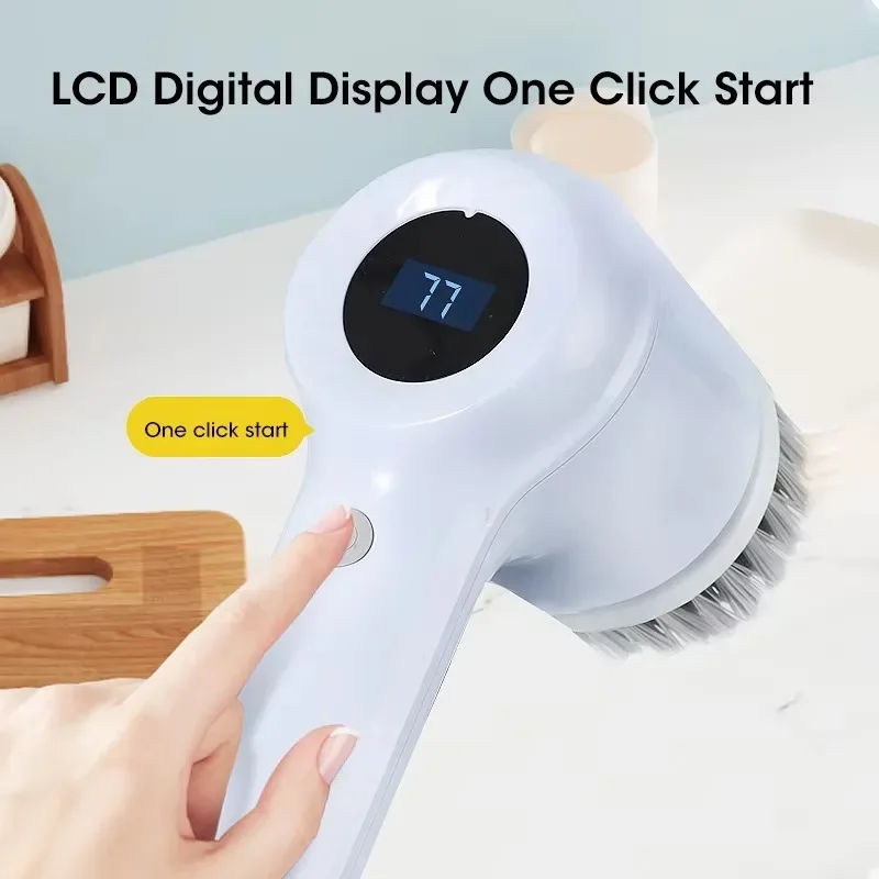 New Cordless Spin Scrubber Ele - đánh giá và giá Commercial Kitchen Cleaning