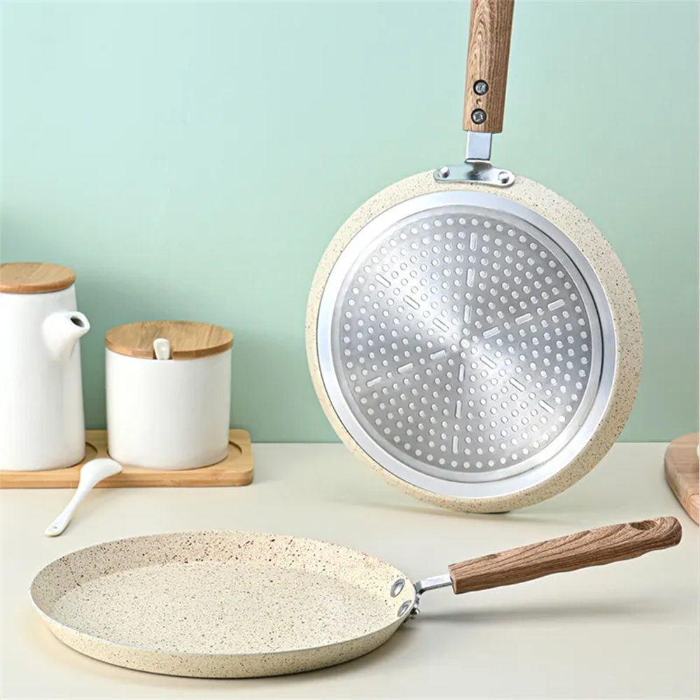Frying Pan Non-stick Pancake C - đánh giá và giá Crepe Maker Griddle