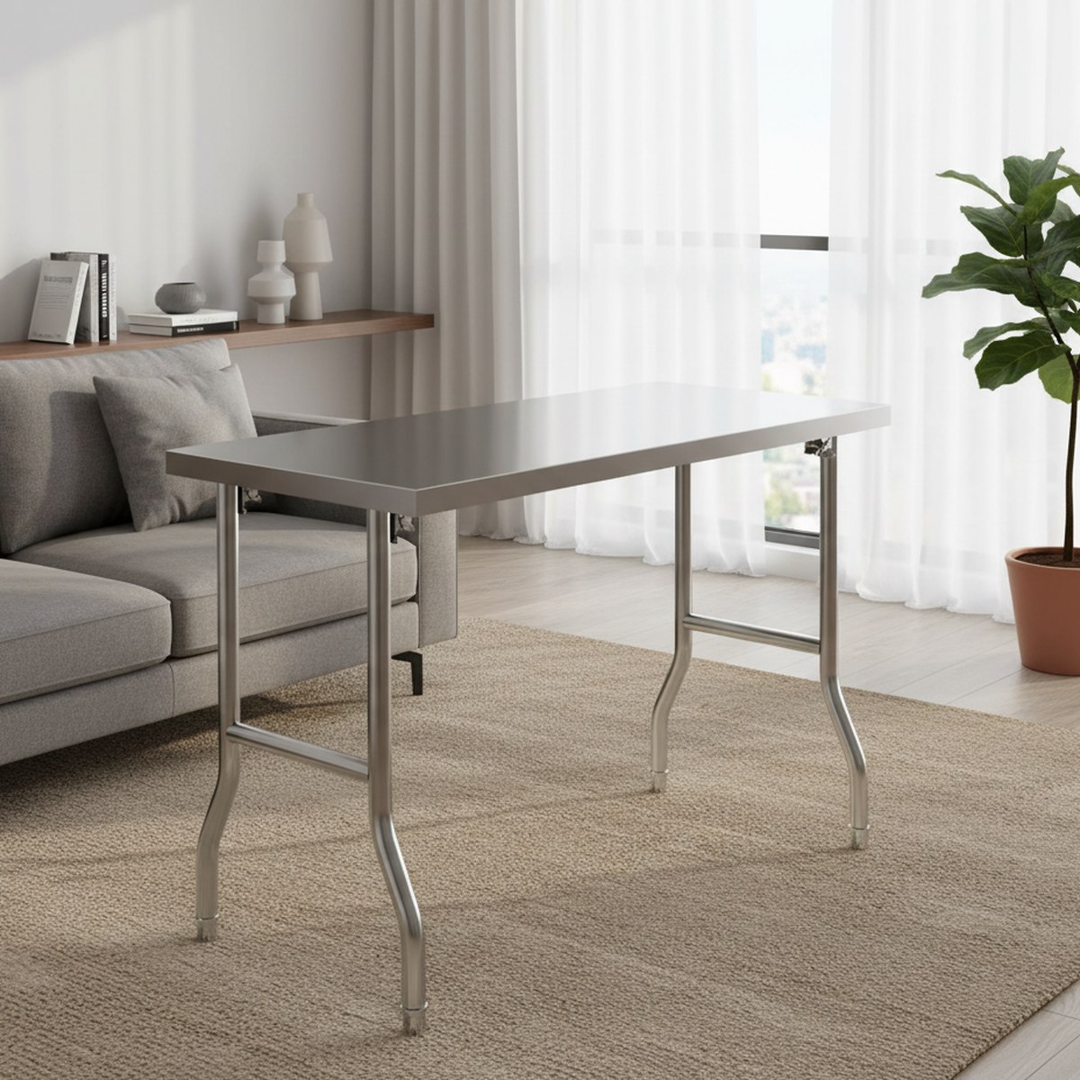 Heavy Duty Stainless Steel Fol - đánh giá và giá Commercial Kitchen Prep Table